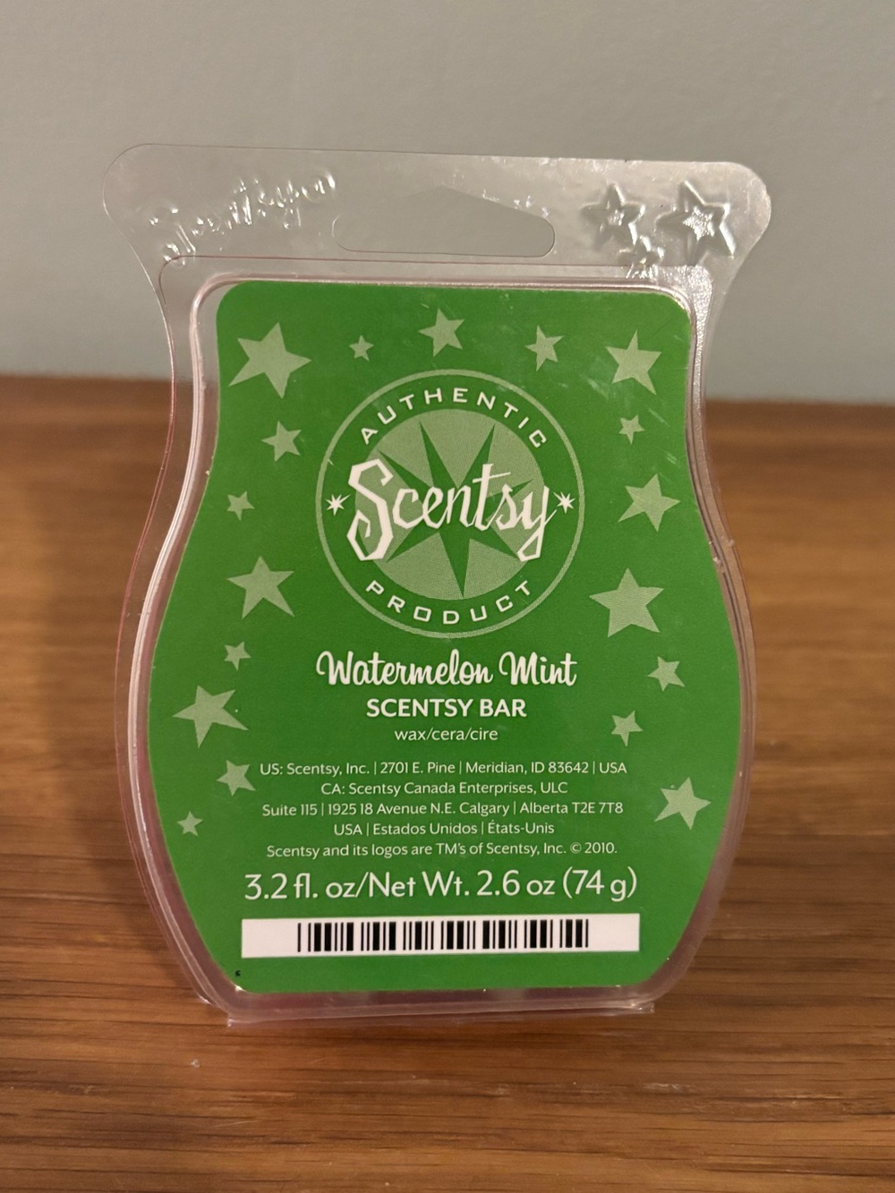 Scentsy watermelon mint scented wax melt